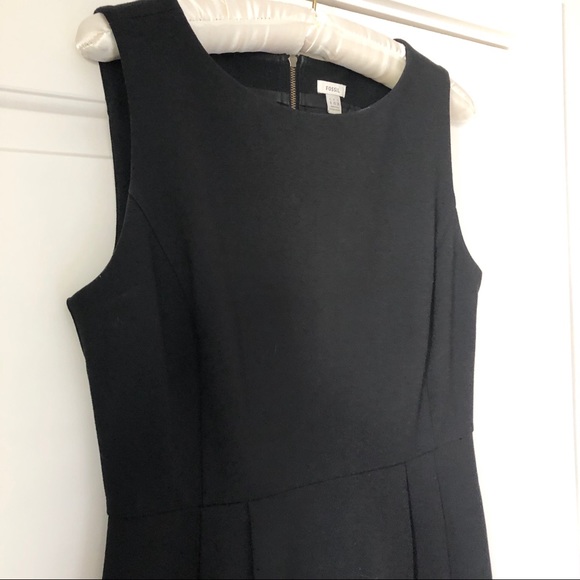 Fossil Basic Black A-Line Sleeveless Dress - Picture 4 of 6